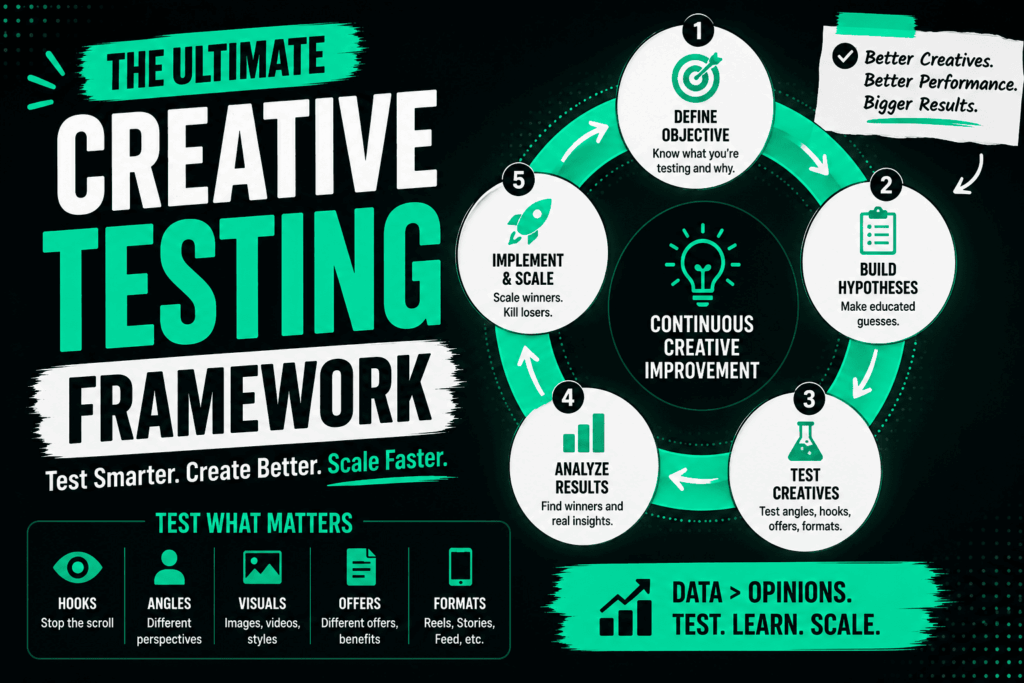 The Creative Testing Framework We Use To Scale Winning Ads