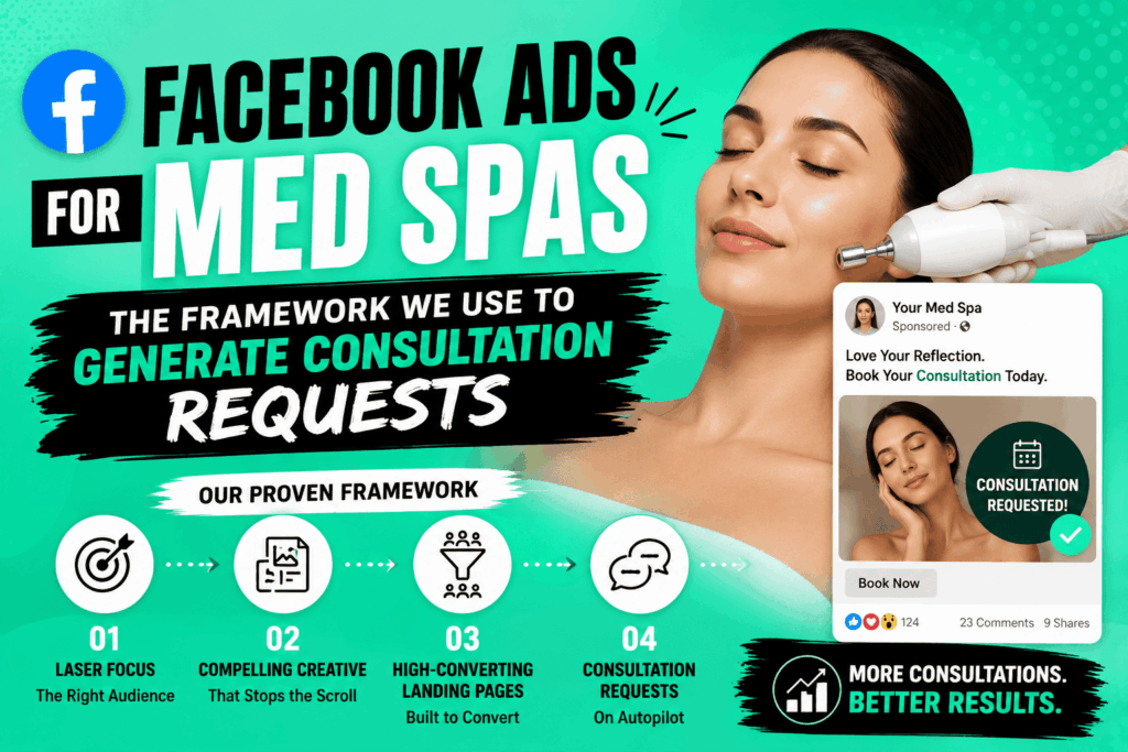 Facebook Ads For Med Spas: The Framework We Use To Generate Consultation Requests