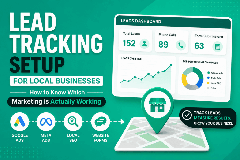 Lead Tracking Setup For Local Businesses: How To Know Which Marketing Is Actually Working