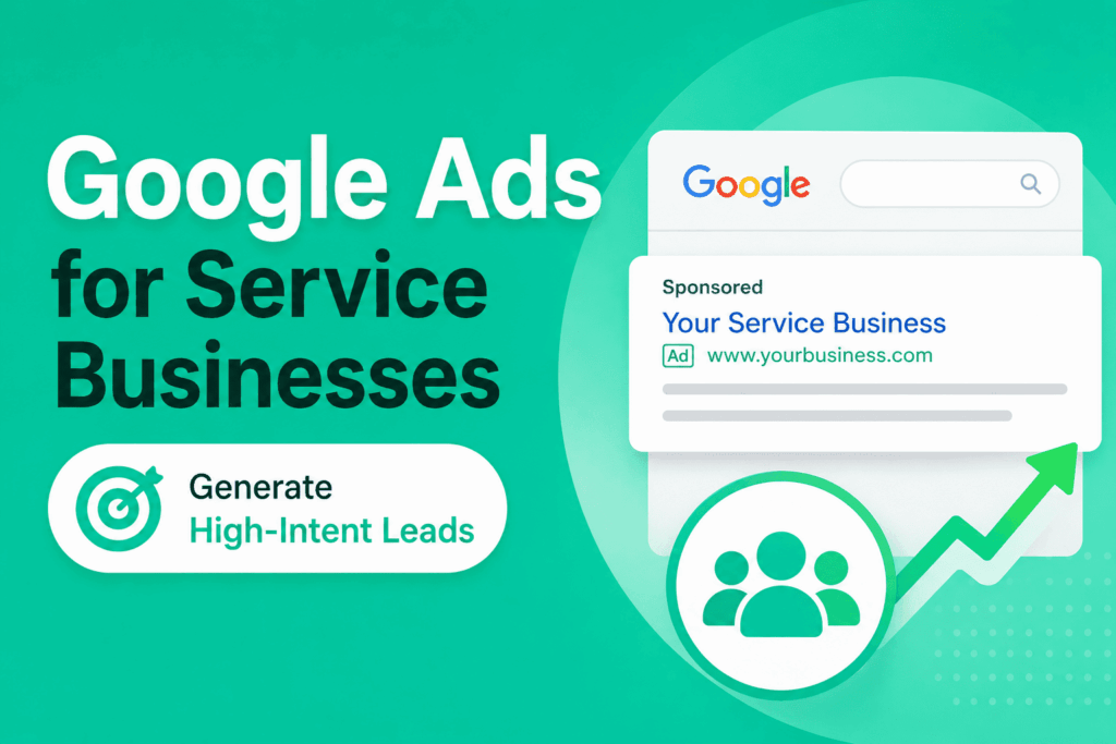 Google Ads For Service Businesses: The Framework We Use To Generate High-Intent Leads