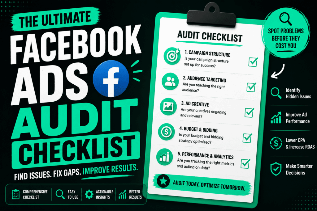 Facebook Ads Audit Checklist: 30 Things To Check Before Blaming The Creative