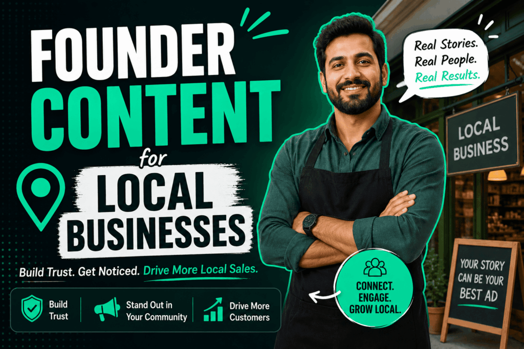 The Founder Content Framework For Local Businesses (That Doesn’t Feel Like Advertising)