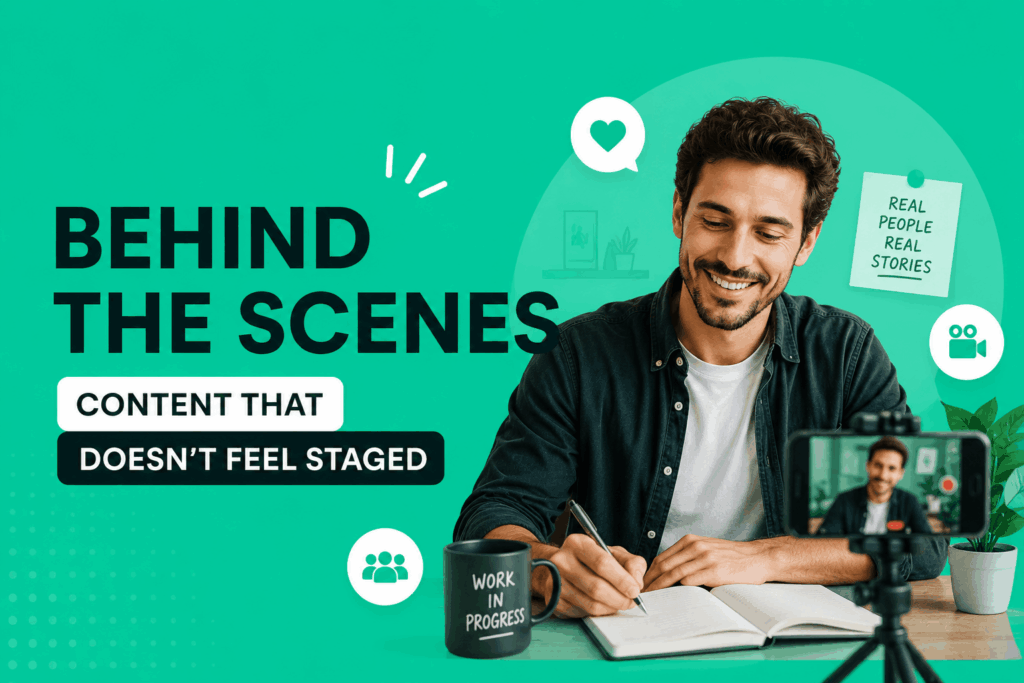 Behind-The-Scenes Content That Doesn’t Feel Staged